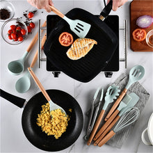 Load image into Gallery viewer, 12pcs Kitchen Utensil Set Silicone Cooking Tools