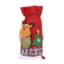 Load image into Gallery viewer, Christmas Red Wine Bottle Cover