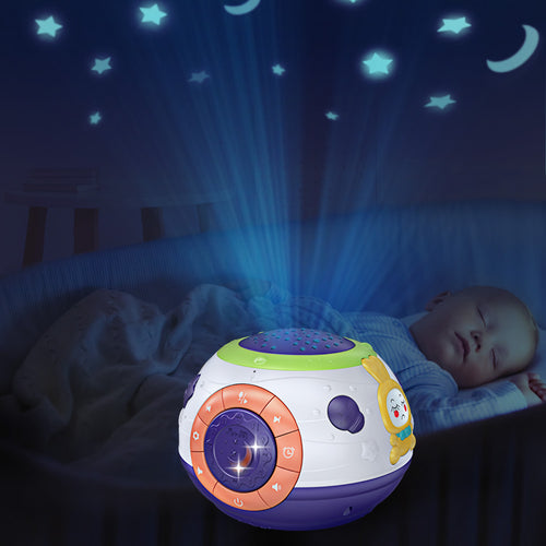 music & Starry Sky Night Light Projector for babies