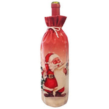 Load image into Gallery viewer, Christmas Red Wine Bottle Cover