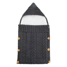 Load image into Gallery viewer, Newborn Baby Cute Knitted Crochet Hooded Sleeping Bags