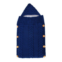 Load image into Gallery viewer, Newborn Baby Cute Knitted Crochet Hooded Sleeping Bags