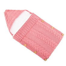 Load image into Gallery viewer, Newborn Baby Cute Knitted Crochet Hooded Sleeping Bags