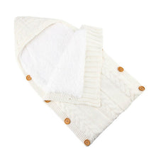 Load image into Gallery viewer, Newborn Baby Cute Knitted Crochet Hooded Sleeping Bags