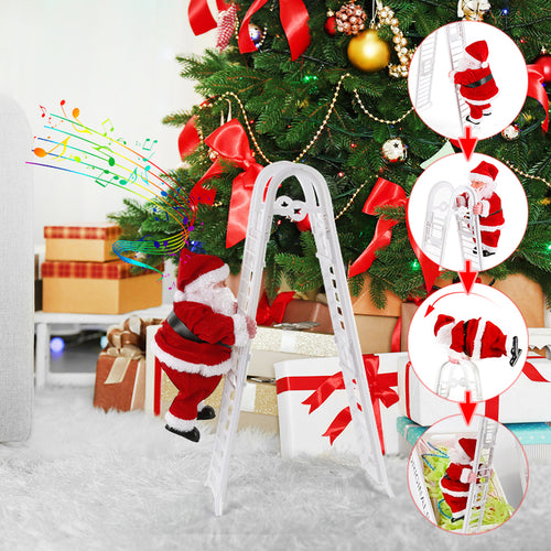 Christmas Santa Claus Electric Climb