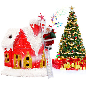 Christmas Santa Claus Electric Climb