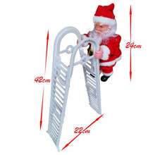 Load image into Gallery viewer, Christmas Santa Claus Electric Climb