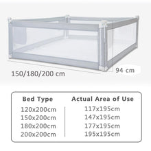 Load image into Gallery viewer, Baby Bed Fence For Children