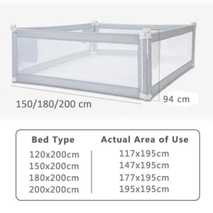 Baby Bed Fence For Children