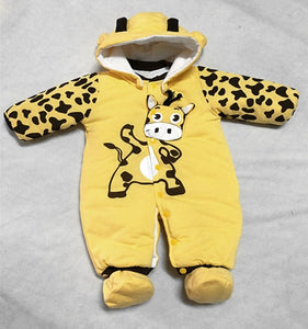 Winter Baby  Rompers Cartoon Cute