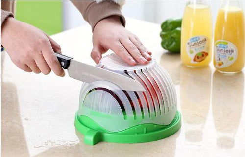 Easy salad tool