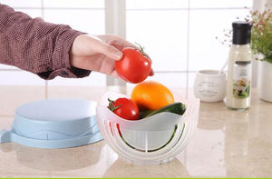 Easy salad tool