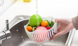 Easy salad tool