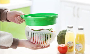 Easy salad tool