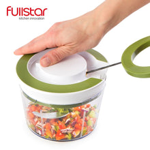 Load image into Gallery viewer, Quick Pull String Food Chopper Spiral Slicer