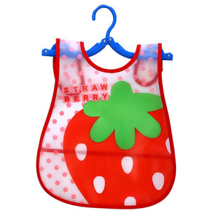Adjustable Baby Bibs EVA Plastic Waterproof