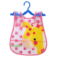 Load image into Gallery viewer, Adjustable Baby Bibs EVA Plastic Waterproof