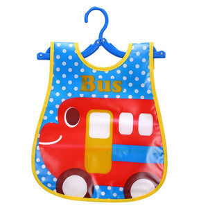 Adjustable Baby Bibs EVA Plastic Waterproof