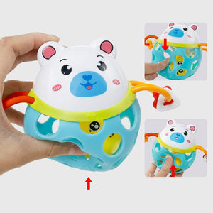 0-12 Months Baby Rattles toy Intelligence
