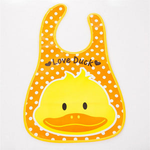 Adjustable Baby Bibs EVA Plastic Waterproof