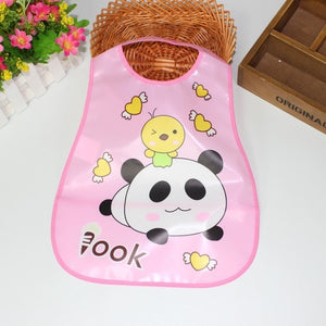 Adjustable Baby Bibs EVA Plastic Waterproof
