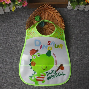 Adjustable Baby Bibs EVA Plastic Waterproof