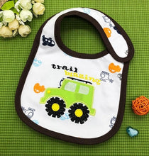 Load image into Gallery viewer, 100% Cotton Baby Bibs Waterproof Bandana