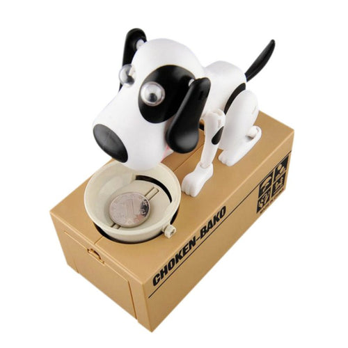 Small Dog Piggy Save Money Bank