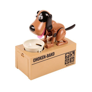 Small Dog Piggy Save Money Bank