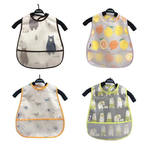 Adjustable Baby Bibs EVA Waterproof