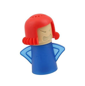 Angry Mama Microwave Cleaner Easily Cleans