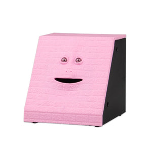 Human Face Piggy Bank Intelligent Sensor  Move