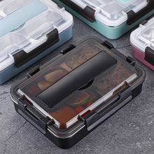 Load image into Gallery viewer, Stainless Steel Lunch Box With Spoon Leak-proof Lunch Bento Boxes
