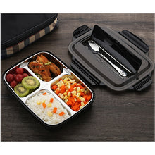 Load image into Gallery viewer, Stainless Steel Lunch Box With Spoon Leak-proof Lunch Bento Boxes