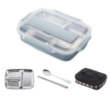 Load image into Gallery viewer, Stainless Steel Lunch Box With Spoon Leak-proof Lunch Bento Boxes