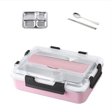 Load image into Gallery viewer, Stainless Steel Lunch Box With Spoon Leak-proof Lunch Bento Boxes