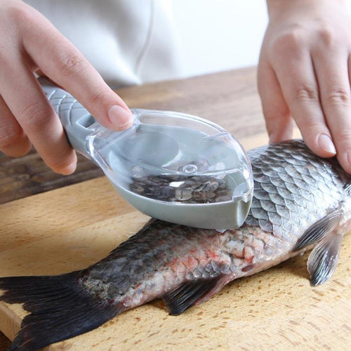 Fast Remove Fish knife Fish Skin Brush
